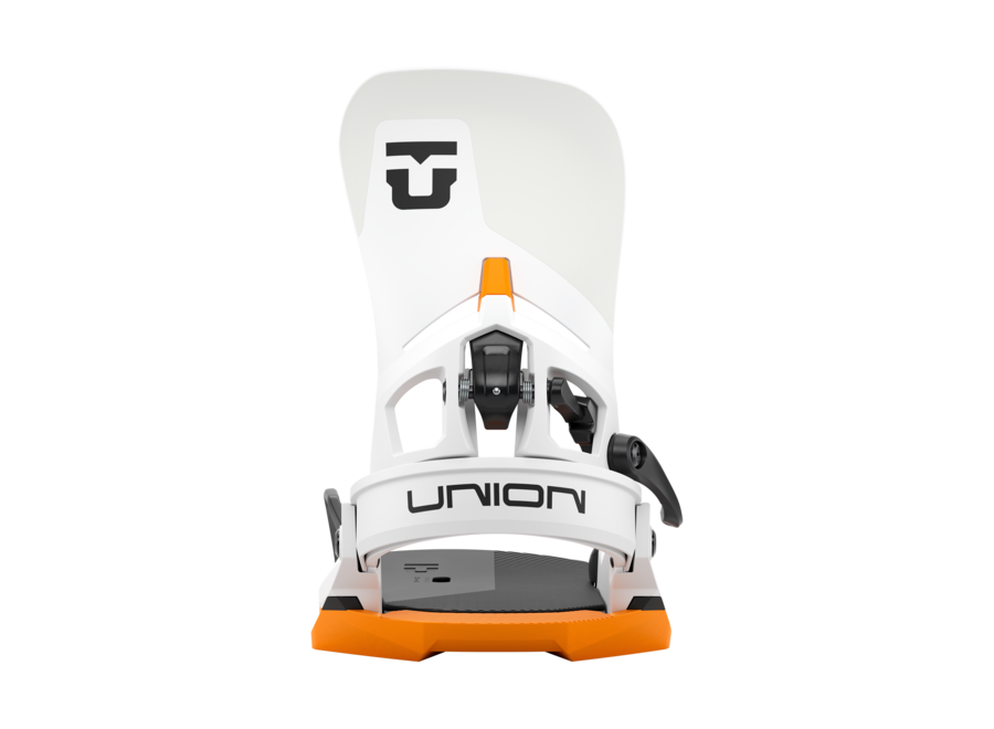 Union Atlas Step On® Snowboardbinding White/Orange