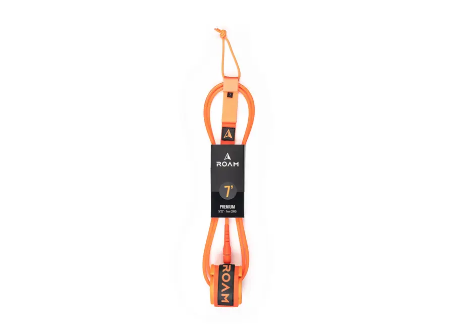 Premium Leash Orange 7’0