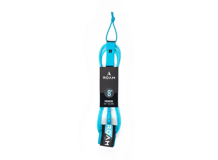 ROAM Premium Leash Blue 8’0