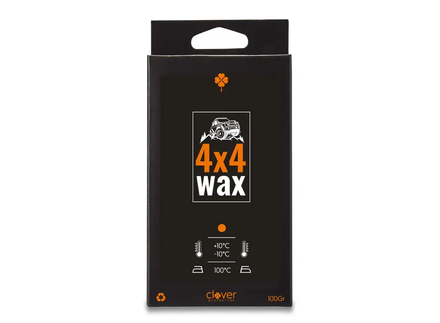 4x4 Wax -10/+10 Orange