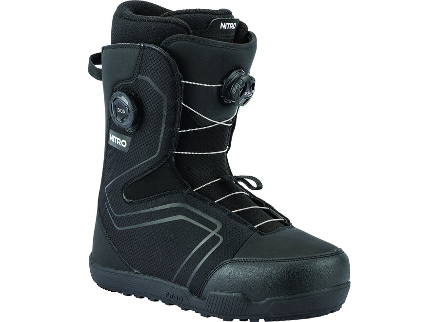Sentinel Boa Boots Black