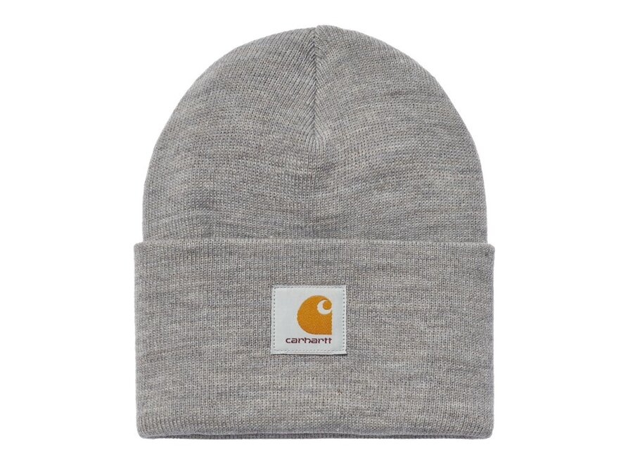 Acrylic Watch Hat Grey Heather