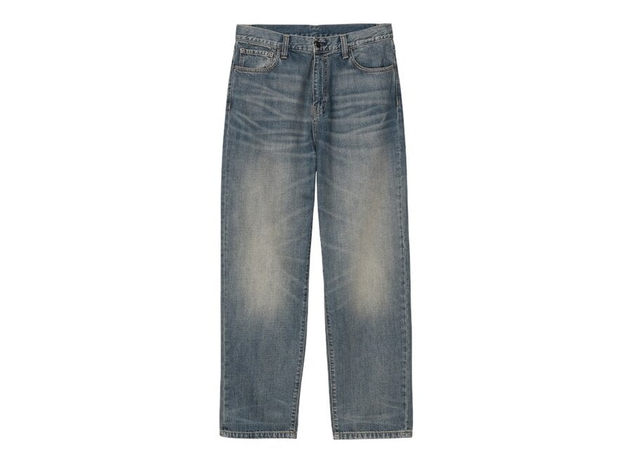 Aaron Pant Blue Worn Used Wash
