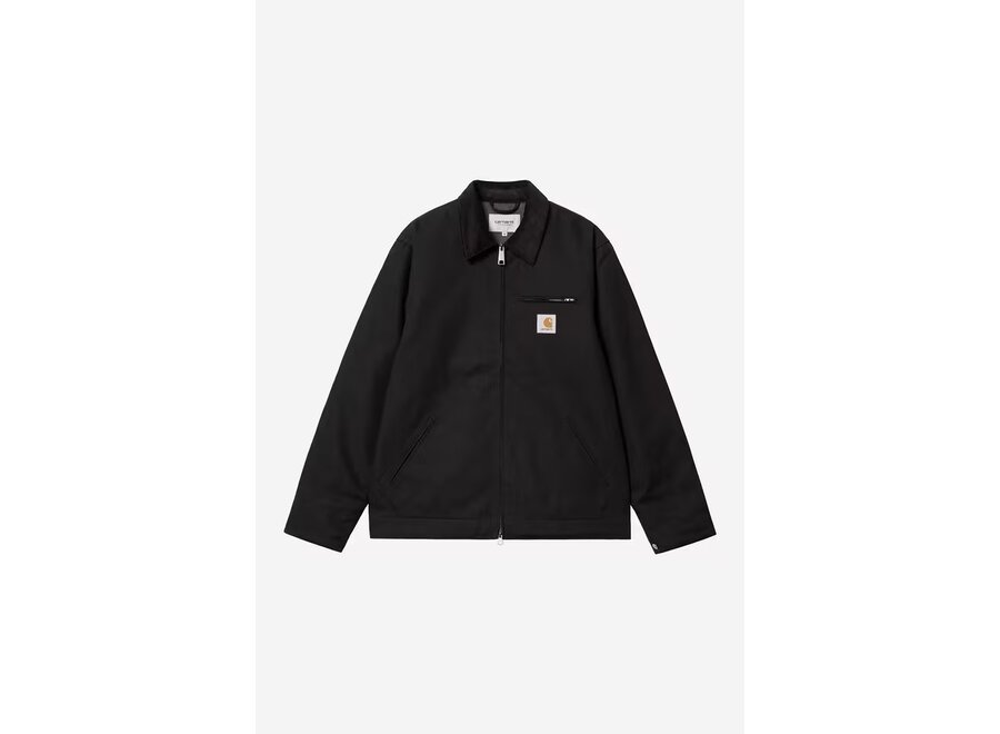 Carhartt WIP Detroit Jacket Dearborn Canvas Black / Black Rigid