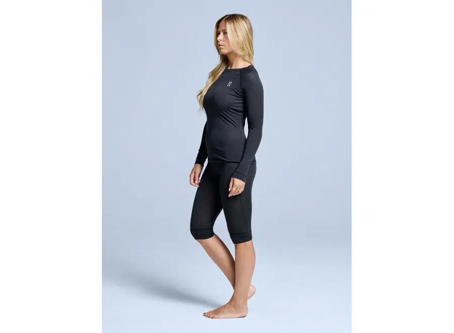 Poederbaas Merino Baselayer Shirt Women Black