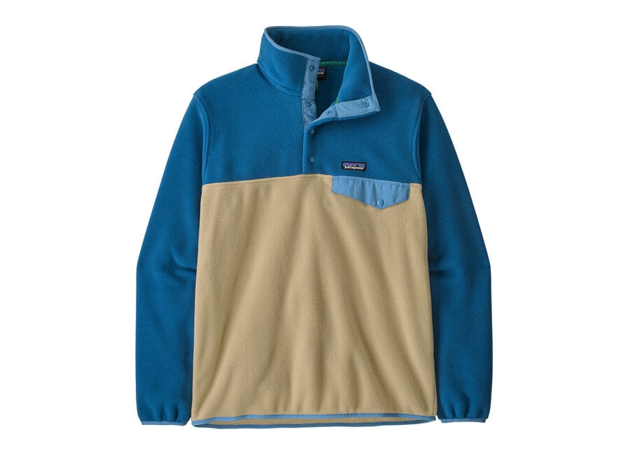Patagonia Men's Lightweight Synchilla Snap-T Pullover Nautilus Tan