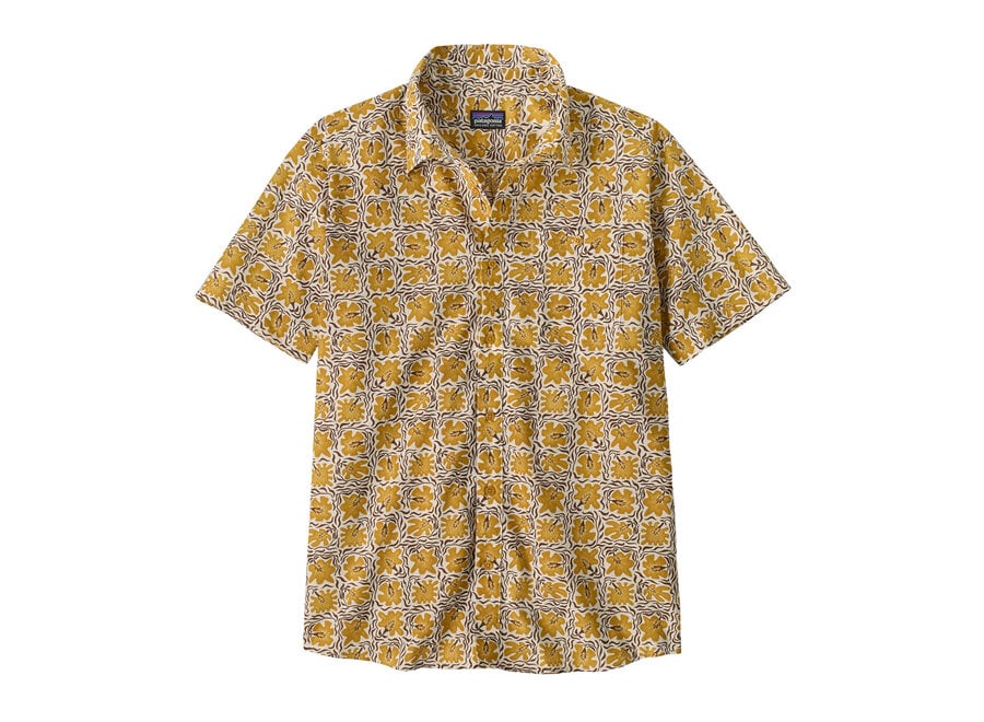 Men's Go-To Shirt Future Flowers Natural
