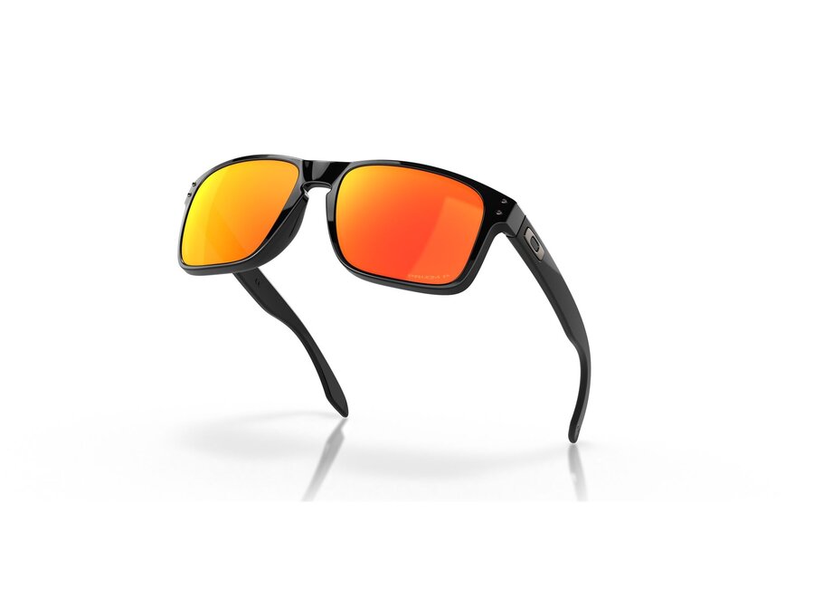 Oakley Holbrook Polished Black Prizm Ruby Polarized