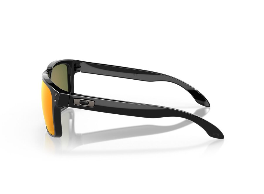 Oakley Holbrook Polished Black Prizm Ruby Polarized