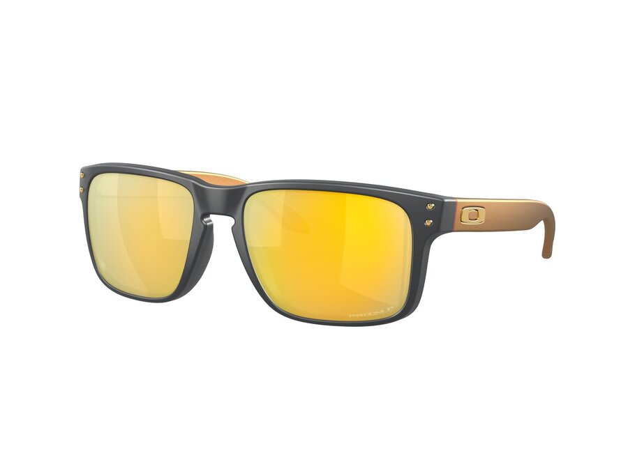 Holbrook Matte Carbon Prizm 24K Polarized