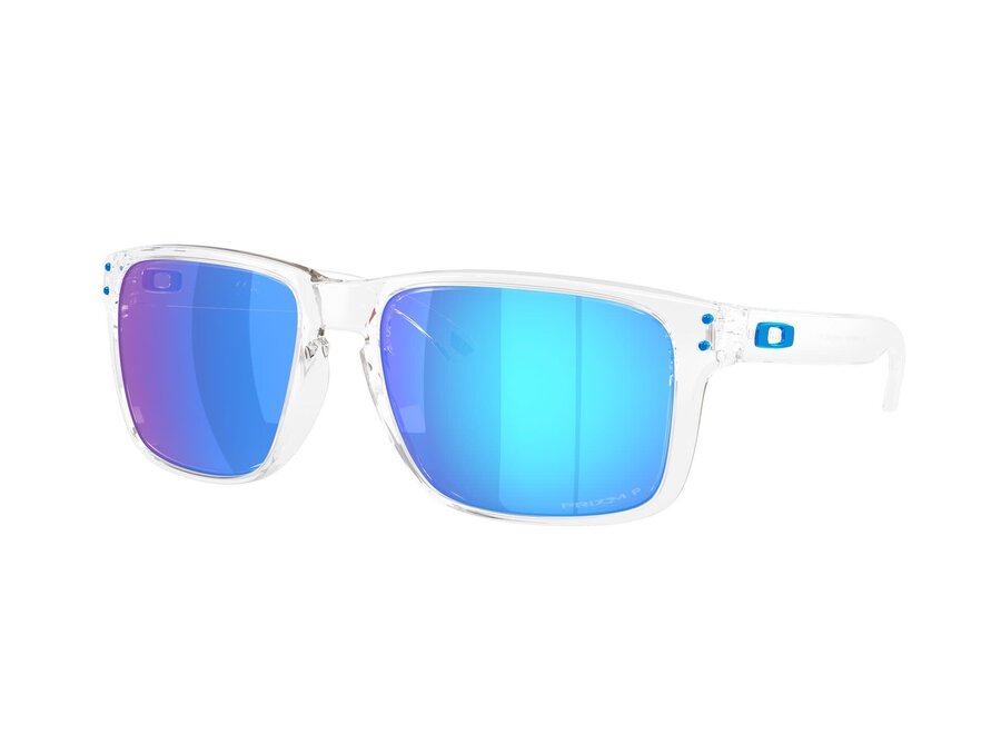 Holbrook XXL Polished Clear Prizm Prizm Sapphire Polarized