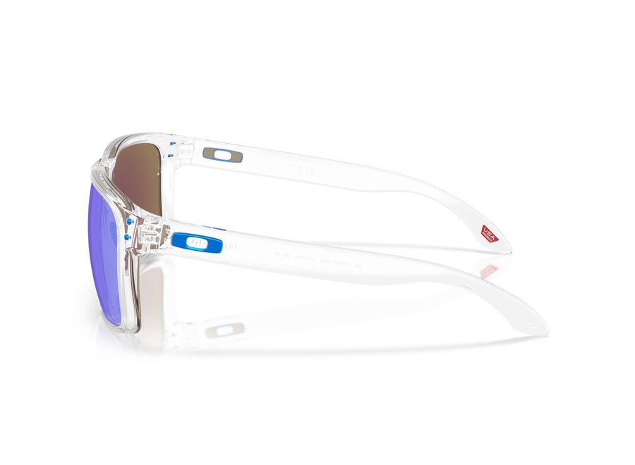 Oakley Holbrook XXL Polished Clear Prizm Sapphire Polarized