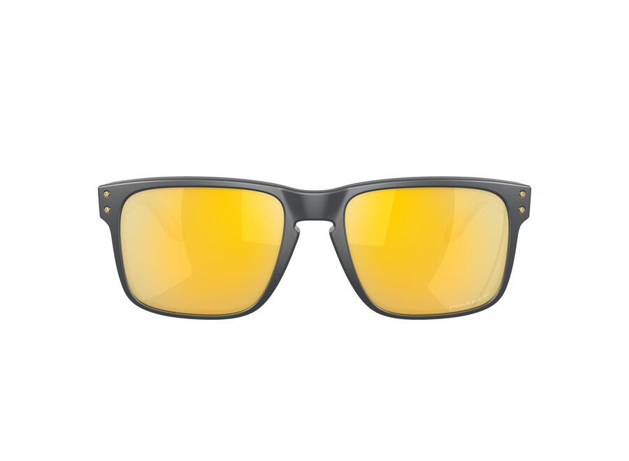 Oakley Holbrook Matte Carbon Prizm 24K Polarized