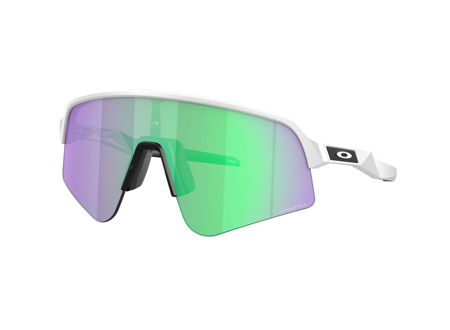 Oakley Sutro Lite Sweep Matt White Prizm Road Jade