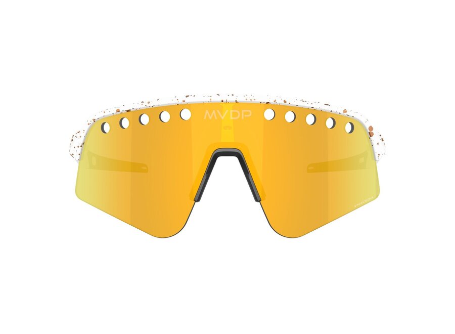 Oakley Sutro Lite Sweep MVDP Red/Gold Splatter Prizm 24K