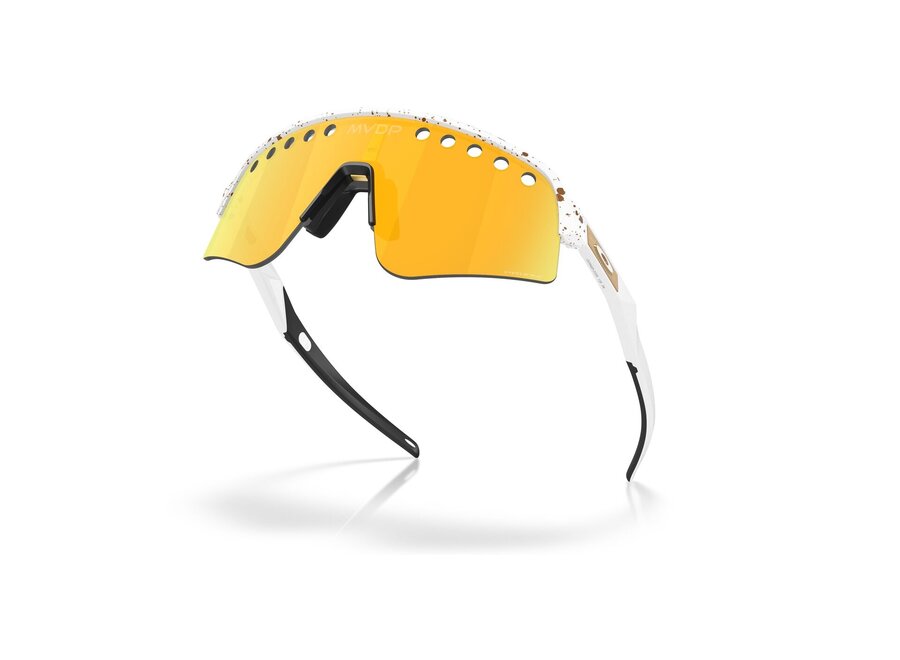 Oakley Sutro Lite Sweep MVDP Red/Gold Splatter Prizm 24K