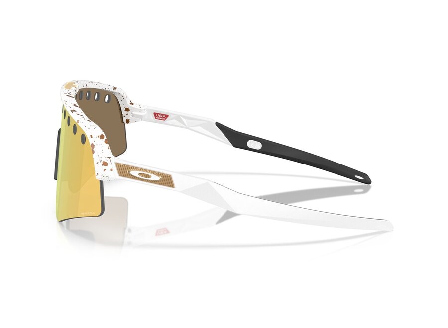 Oakley Sutro Lite Sweep MVDP Red/Gold Splatter Prizm 24K