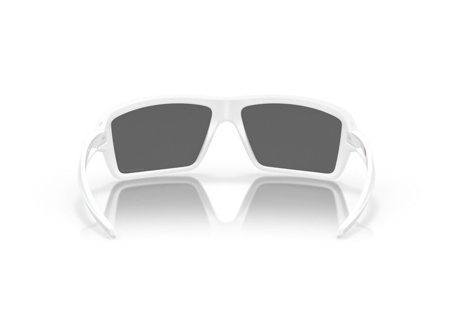 Oakley Cables Matte White Prizm Black Polarized