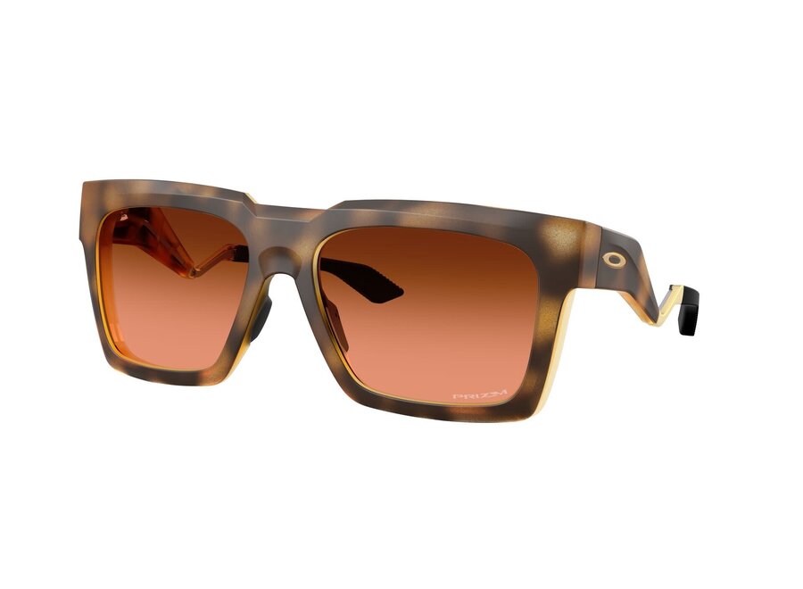 Oakley Enigma Ink Matte Brown Tortoise Prizm Brown Gradient