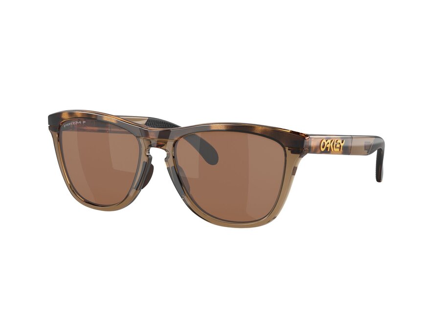 Oakley Frogskins Brown Tortoise Brown Snake Prizm Tungsten Polarized