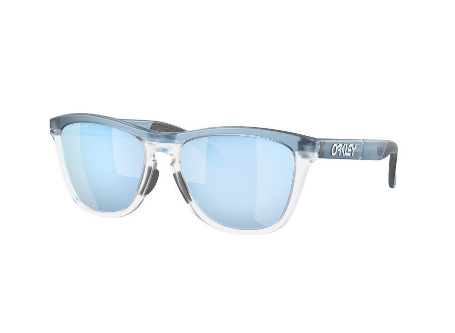 Frogskins Range Trans Stonewash/Clear Prizm Deep Water Polarized