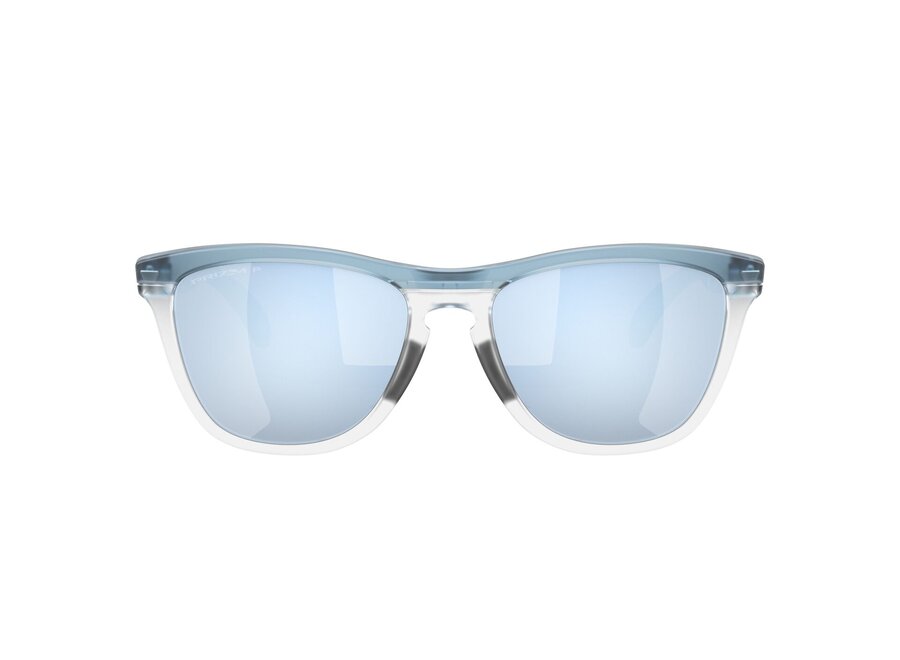 Oakley Frogskins Range Trans Stonewash/Clear Prizm Deep Water Polarized