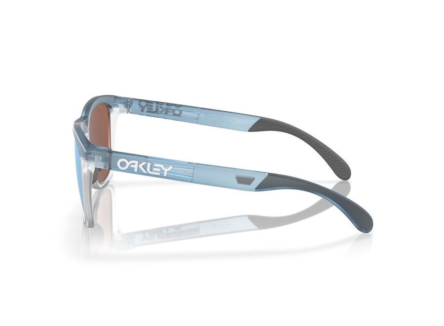 Oakley Frogskins Range Trans Stonewash/Clear Prizm Deep Water Polarized