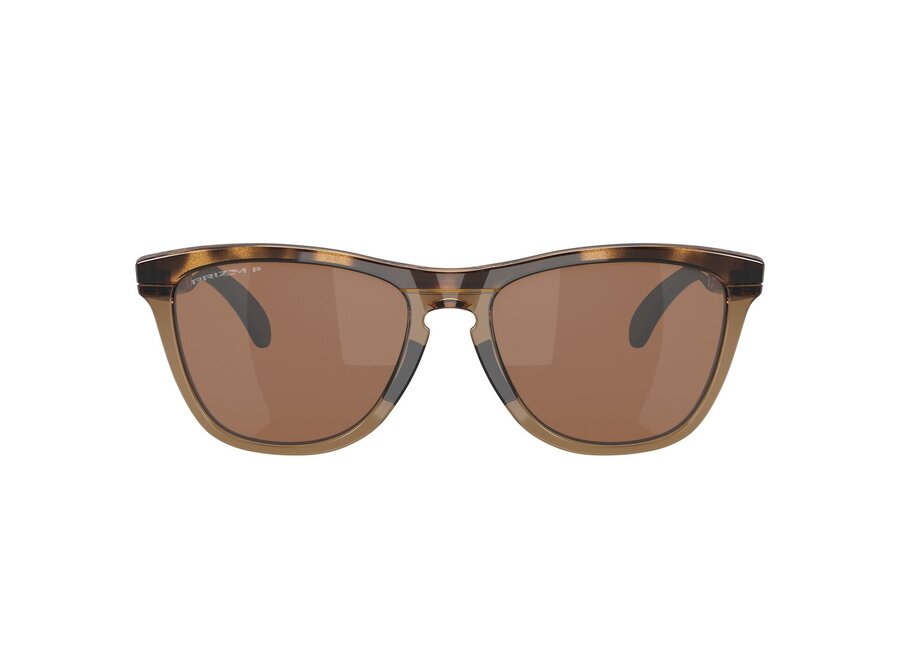 Oakley Frogskins Brown Tortoise Brown Snake Prizm Tungsten Polarized