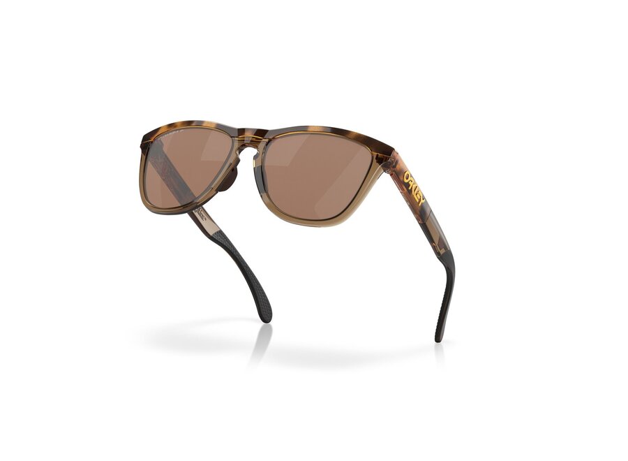 Oakley Frogskins Brown Tortoise Brown Snake Prizm Tungsten Polarized
