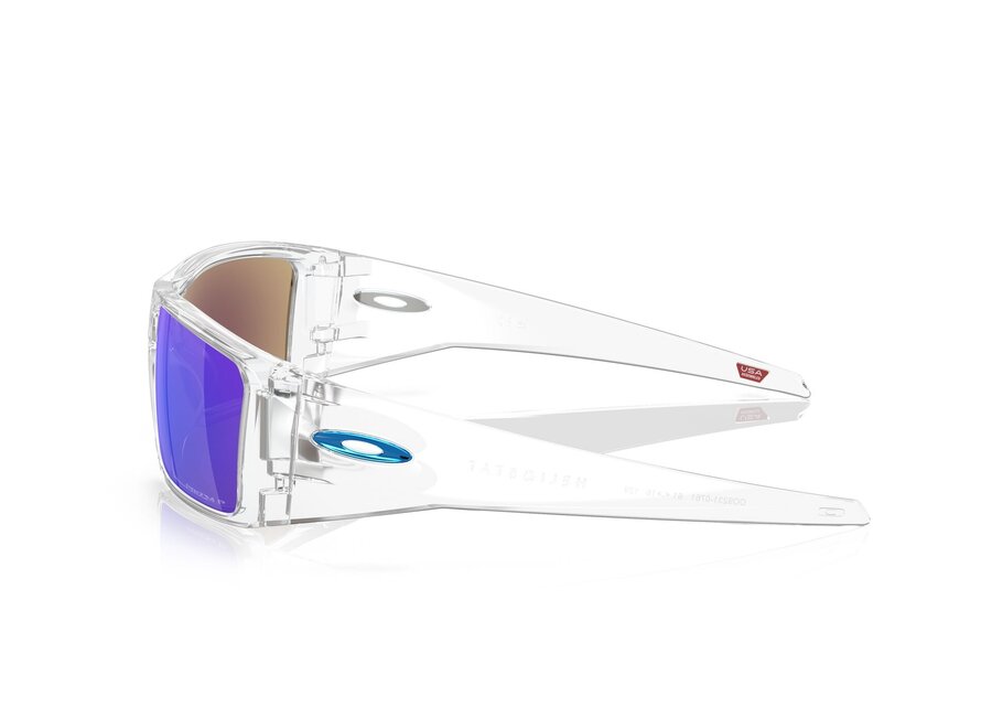 Oakley Heliostat Clear Prizm Sapphire Polarized