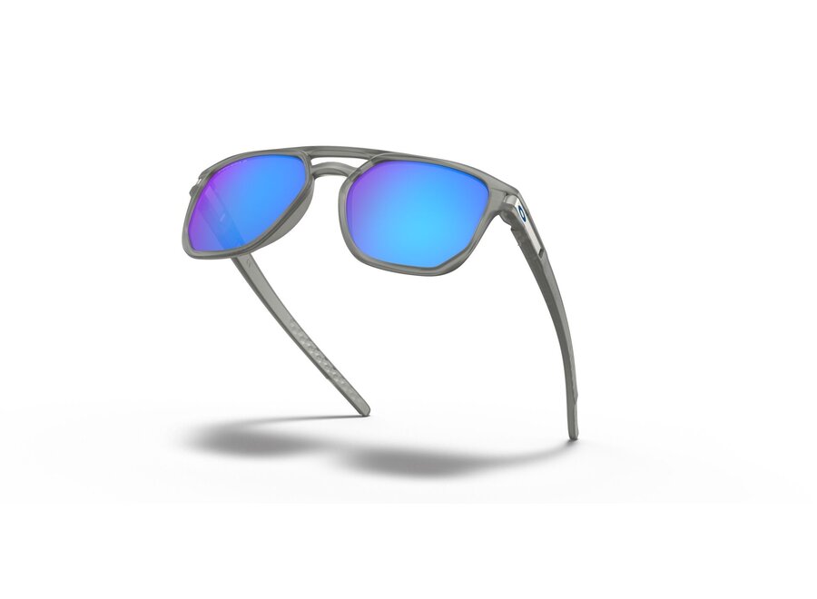 Oakley Latch Beta Mat Grey Inkt Prizm Sapphire Polarized