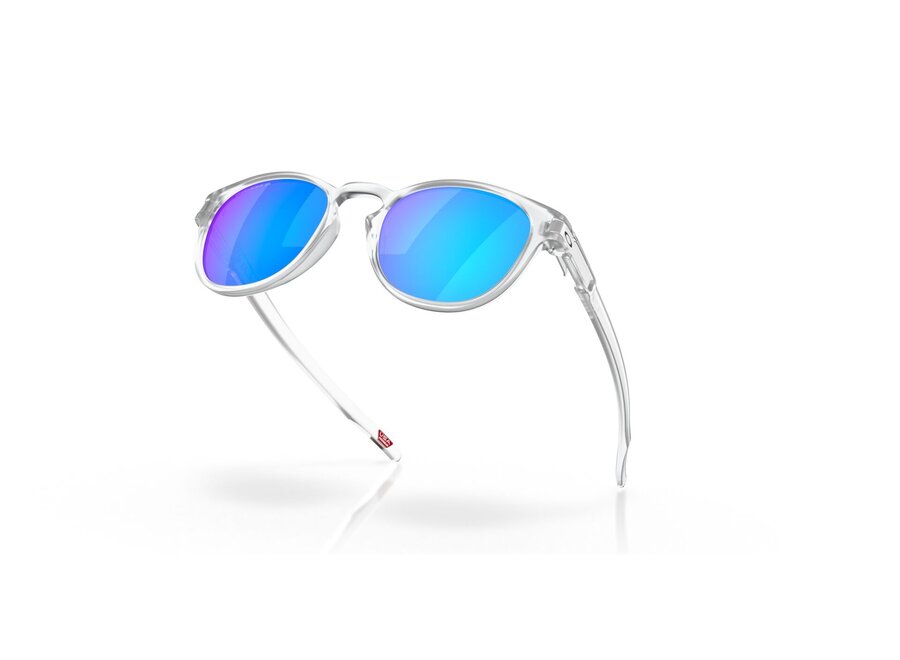 Oakley Latch Matte Clear Prizm Sapphire Polarized