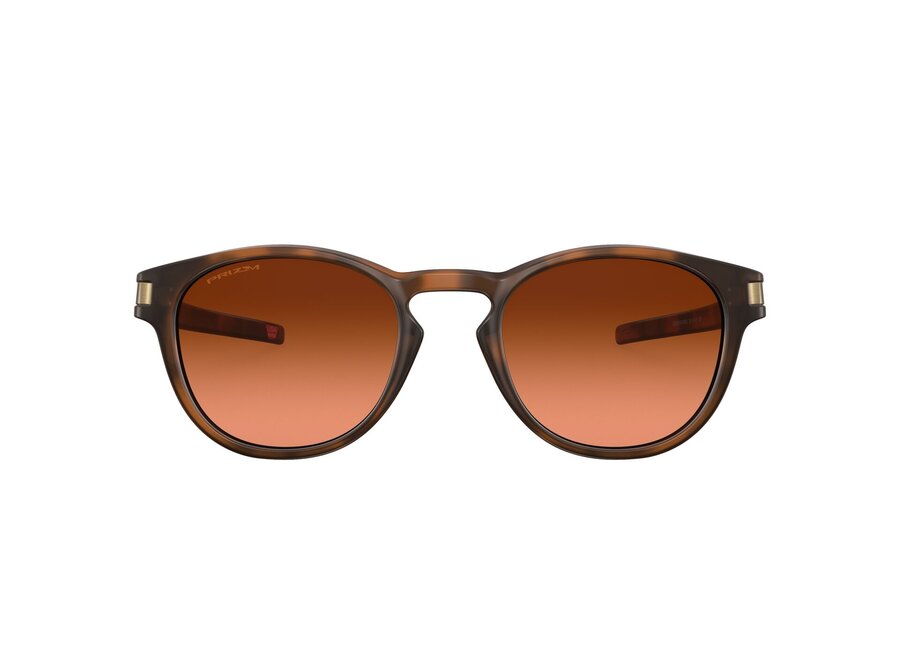 Oakley Latch Matte Brown Tortoise Prizm Brown Gradient