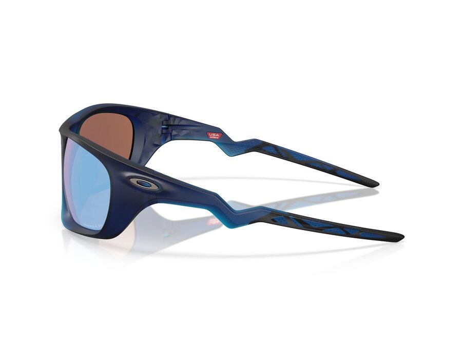 Oakley Lateralis Matte Trans Blue Prizm Deep Water Polarized