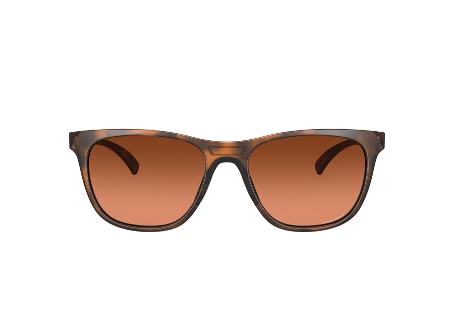 Oakley Leadline Matte Brown Tortoise Prizm Brown Gradient