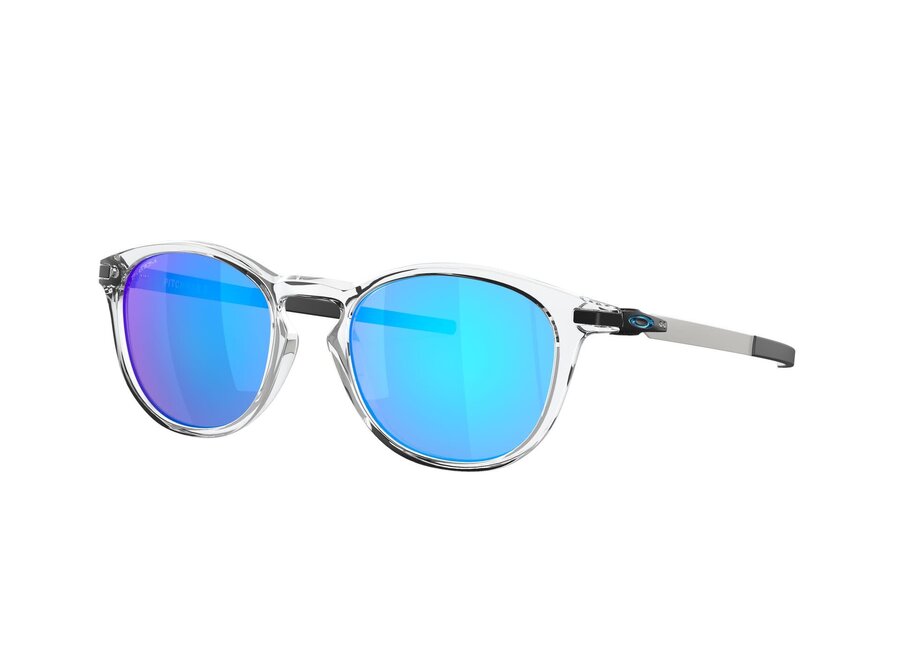 Oakley Pitchman R Polished Clear Prizm Sapphire