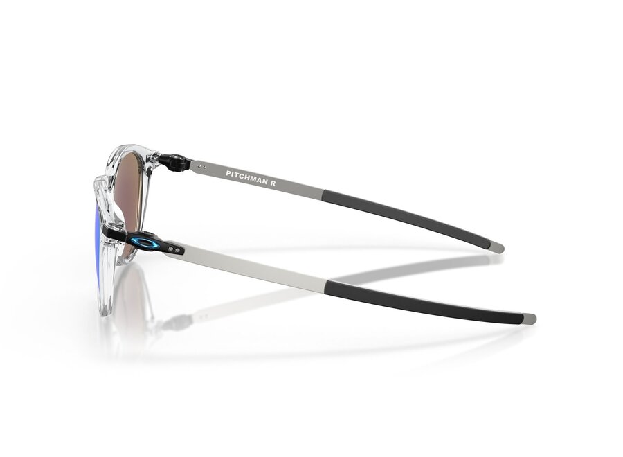 Oakley Pitchman R Polished Clear Prizm Sapphire