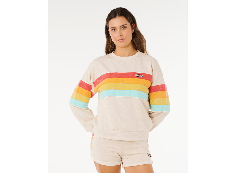 Surf Revival Relaxed Crew Oatmeal