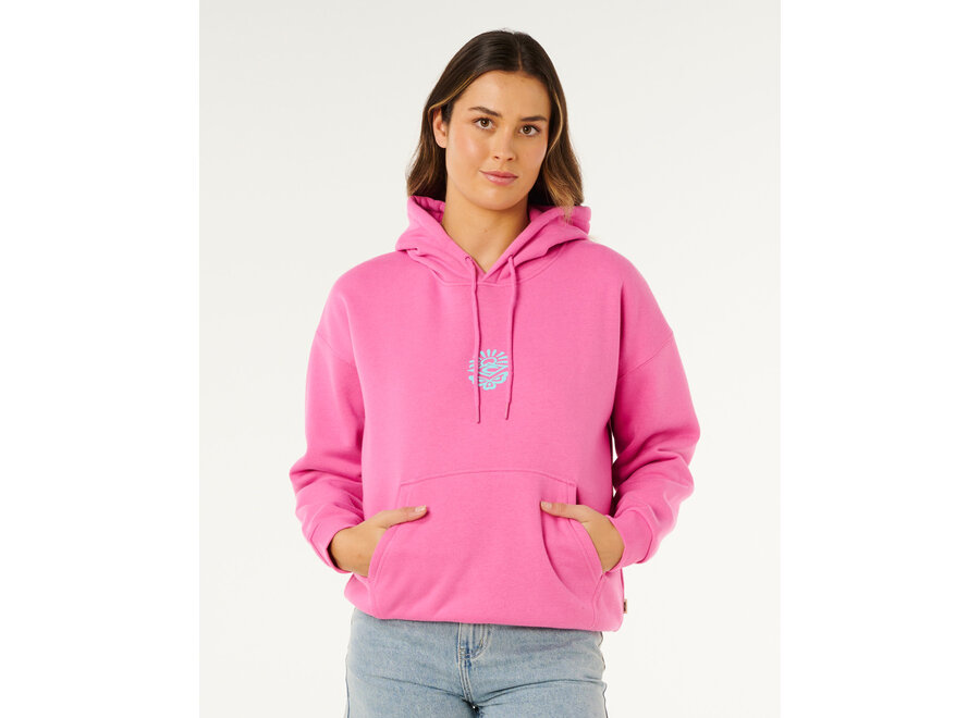 Rip Curl Icons Of Surf Heritage Hood Super Pink
