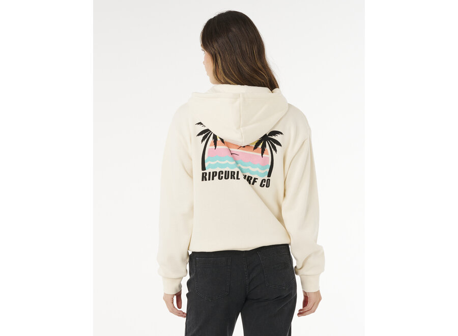Rip Curl Aloha Zip Thru Bone