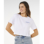 Rip Curl Hayley O Crop T-shirt Optical White