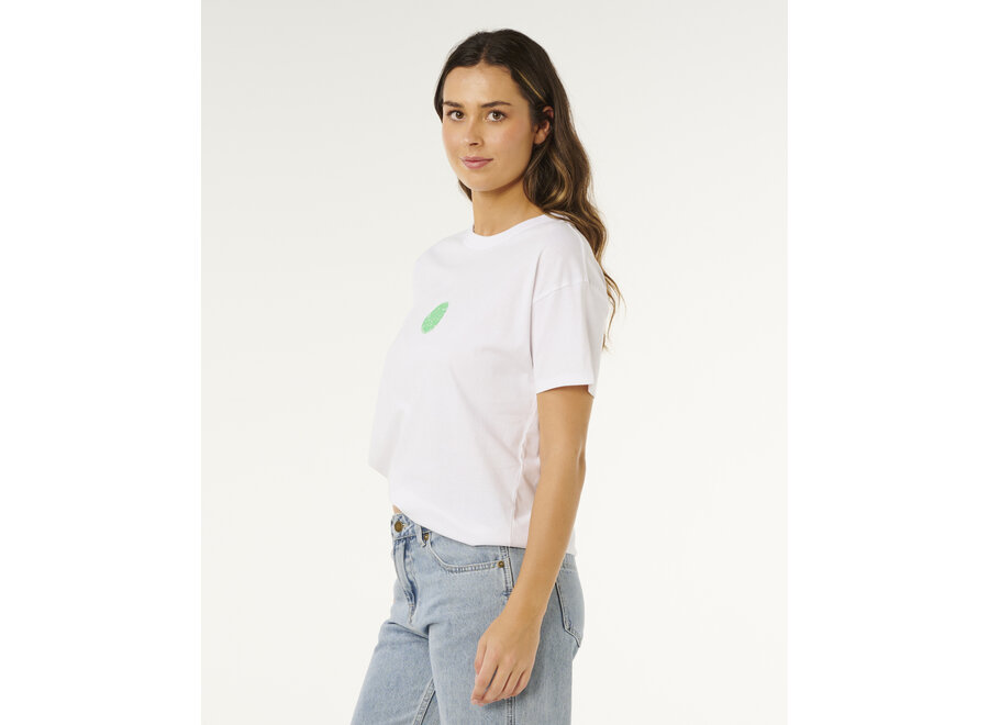 Rip Curl Icons Of Surf Relaxed T-shirt Optical White
