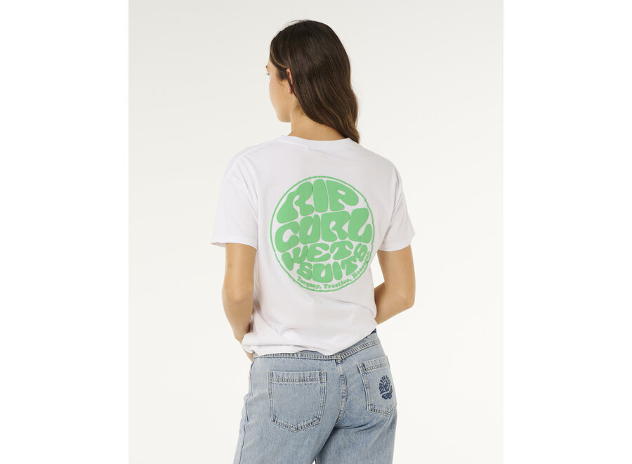Rip Curl Icons Of Surf Relaxed T-shirt Optical White