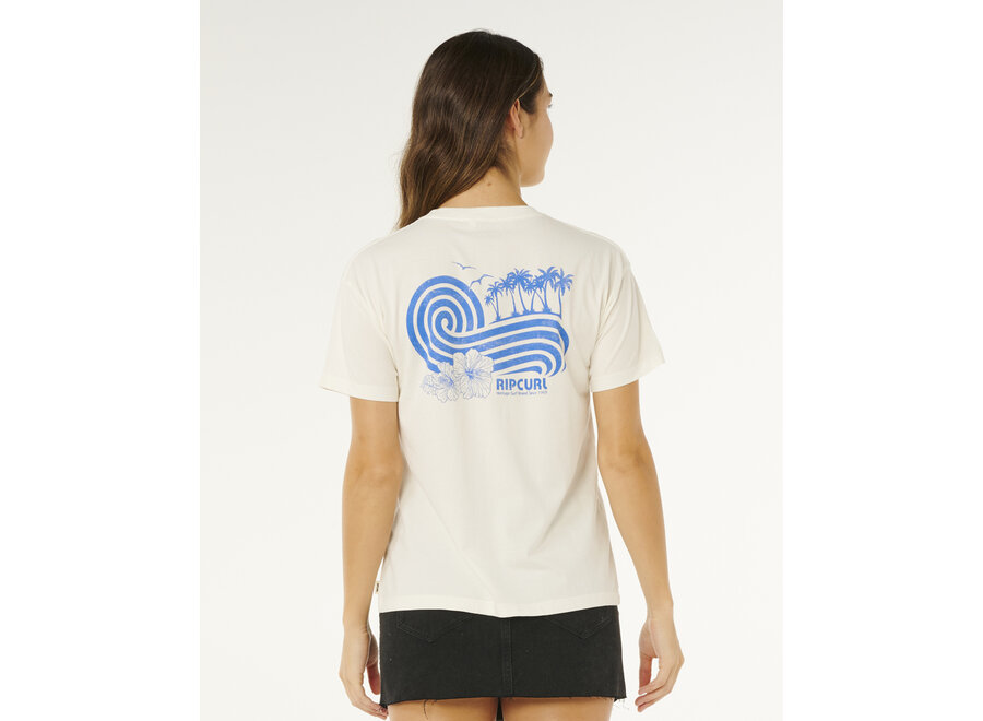 Rip Curl Ocean Break Relaxed T-shirt Bone