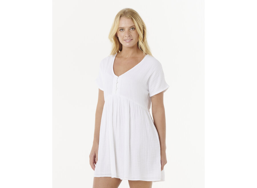 Rip Curl Premium Surf S/S Dress White