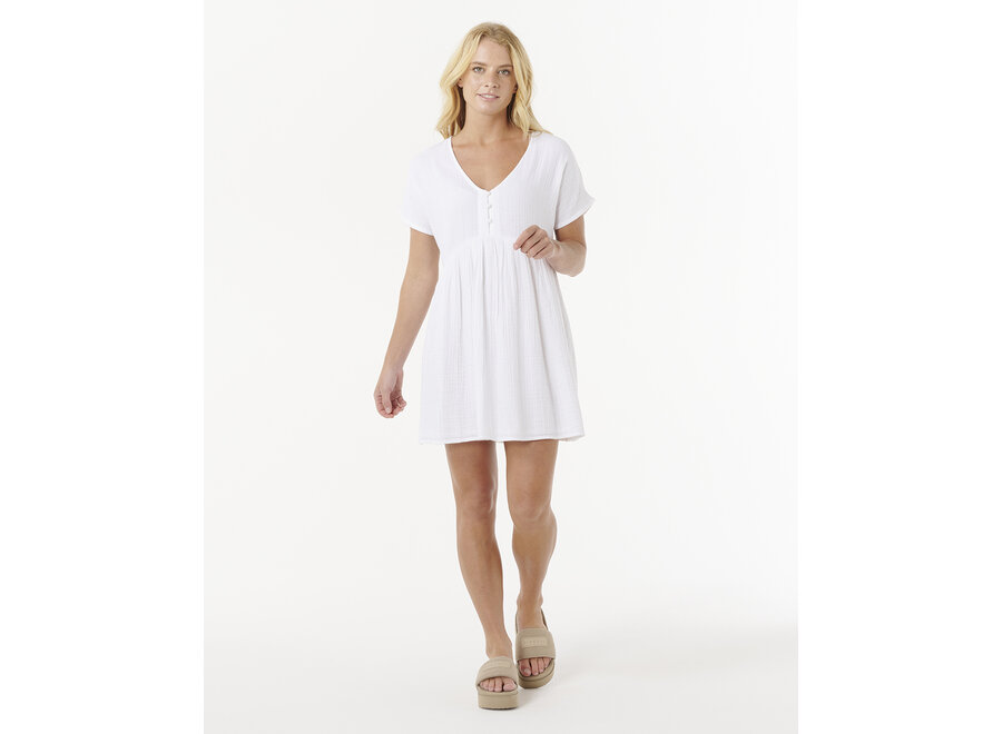 Rip Curl Premium Surf S/S Dress White