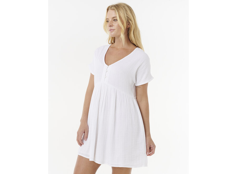Rip Curl Premium Surf S/S Dress White