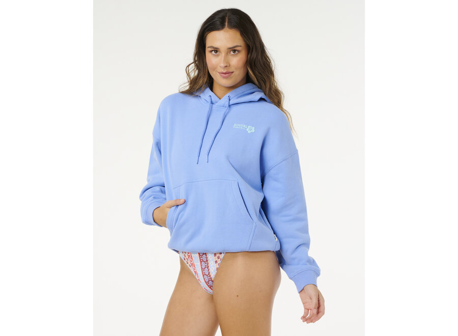 Rip Curl Surf Puff Heritage Hood P/P Cornflower Blue