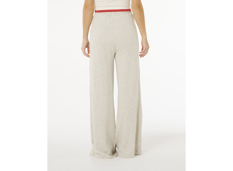 Rip Curl Surf Side Spliced Wide Leg Pant Grey Marle