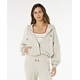 Rip Curl Surf Side Spliced Zip Through Grey Marle